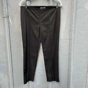 Moschino Black Slim Crop Pants, size 8 (fits small)